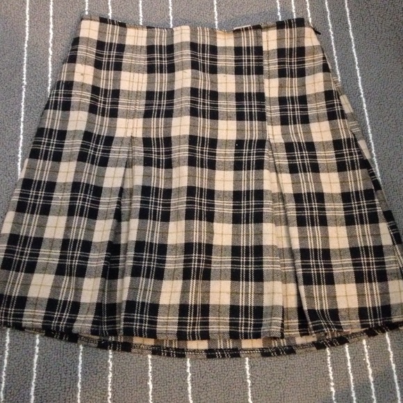 Brandy plaid schoolgirl skirt