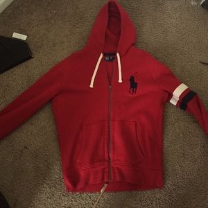 Polo Ralph Lauren Hoodie Sweatshirt Men's M/L!