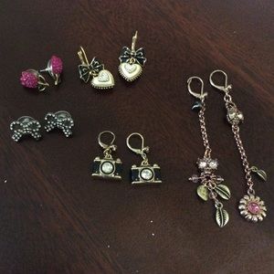 Betsy Johnson earring bundle