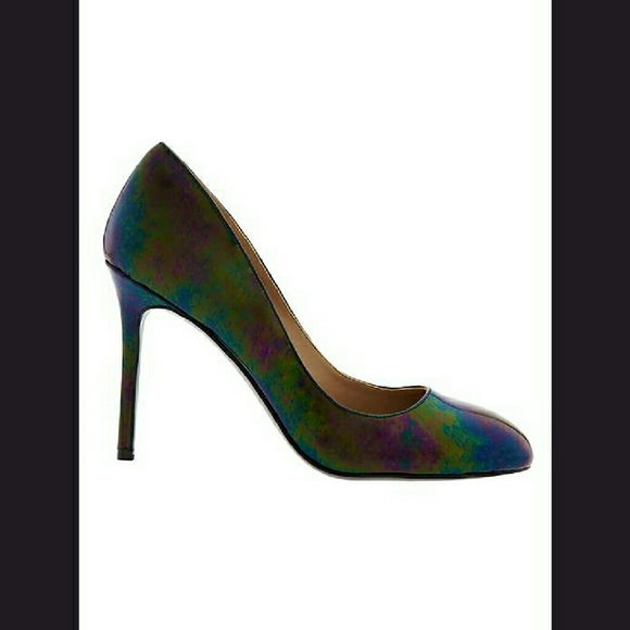 NIB Banana Republic Violet Pum in opalescent black - Picture 2 of 4