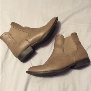 Taupe Ankle Booties