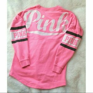 PINK Varsity Crew. For Cierra