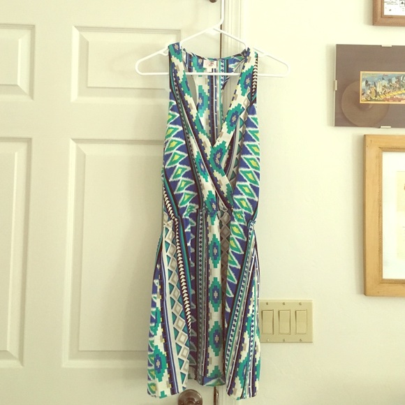Parker southwestern print dress