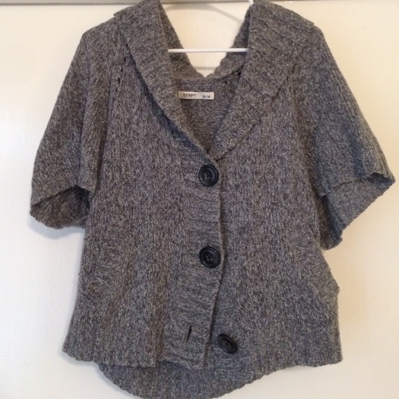 Grey slouchy sweater