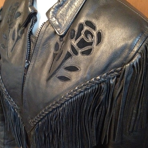 leather Moto jacket. - Picture 2 of 4