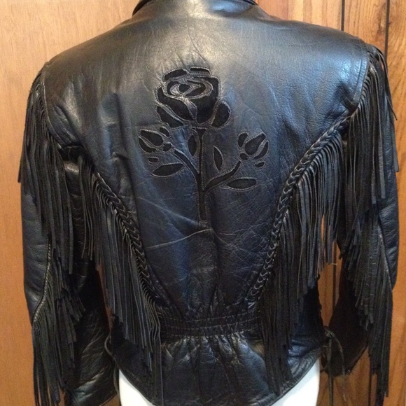 leather Moto jacket. - Picture 3 of 4