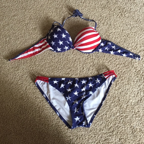 American Flag swimsuit