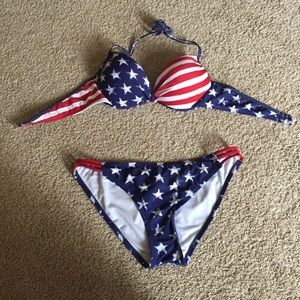 American Flag swimsuit