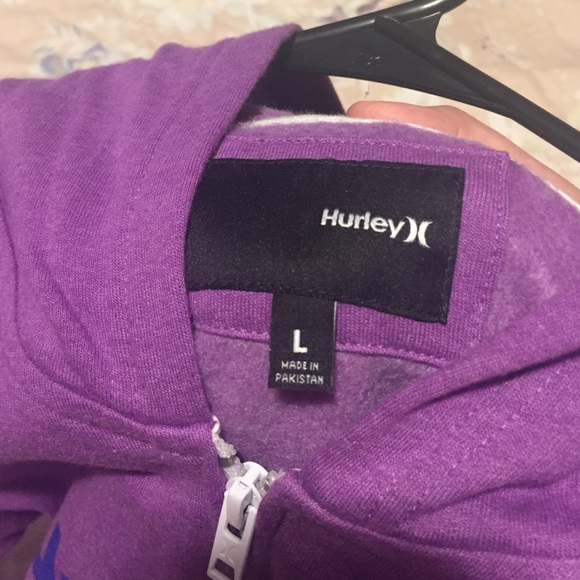 Purple Hurley Sweater - Picture 2 of 2