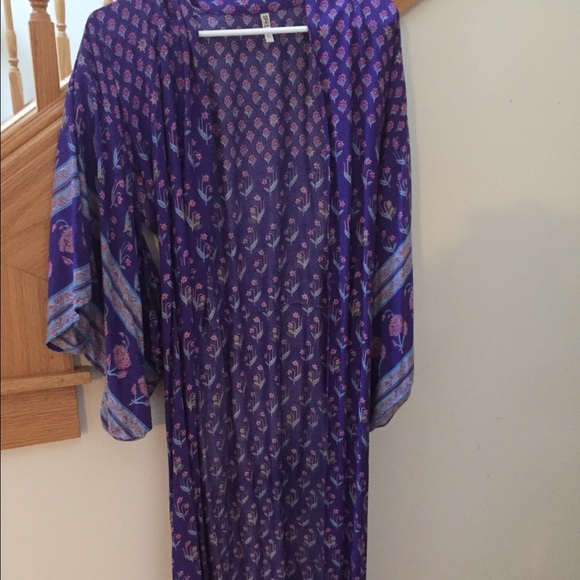 SOLD Spell & The Gypsy maxi kimono. OS. SOLD - Picture 3 of 3