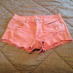 AE high wasted shorts