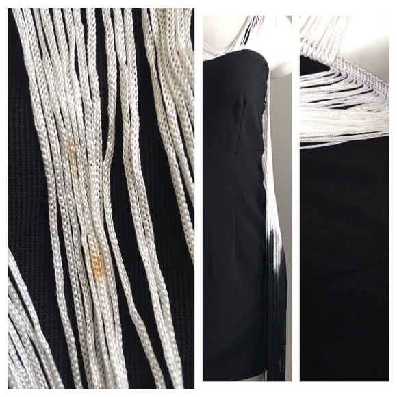 🎉🎉HP 4/1🎉🎉 New - Fringe Strap Dress - Picture 3 of 4