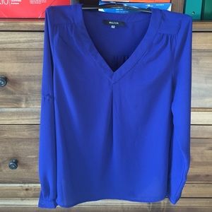 Blue blouse by 41 Hawthorne