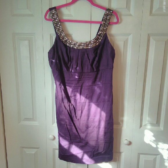 Purple dress