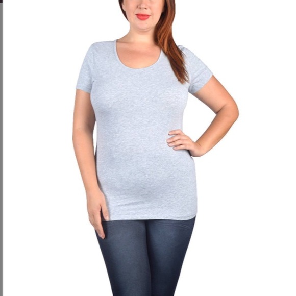 NWT Scoop Neck Lace See Through Back Shirt - Picture 2 of 4