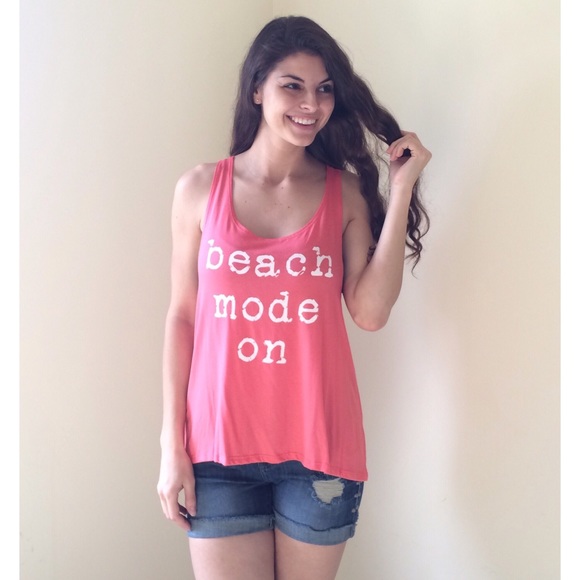 ❗CLEARANCE❗Beach Mode On Tank ❗️LAST 2❗️ - Picture 2 of 6