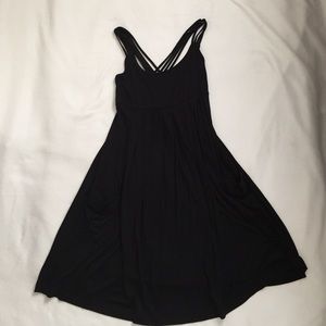 Little black sun dress