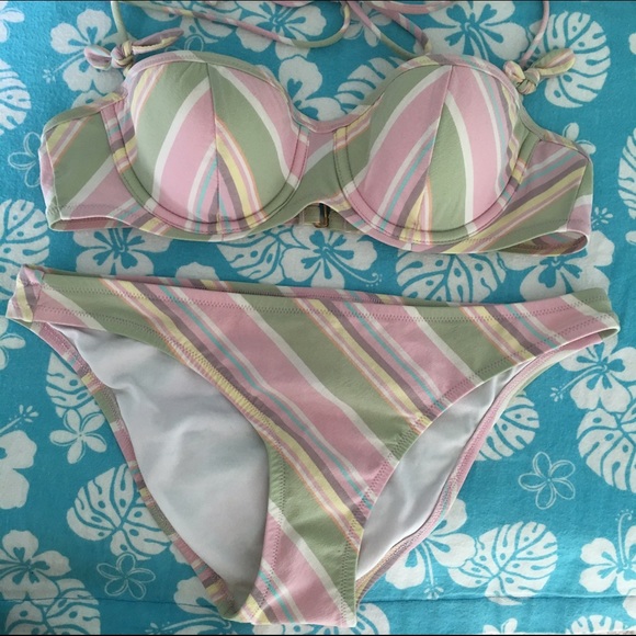 Victoria's Secret striped bikini
