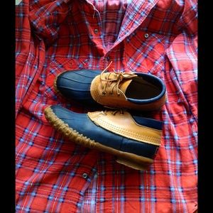 Authentic vintage L.L Bean duck boots