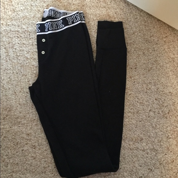 Pink pajama bottoms!