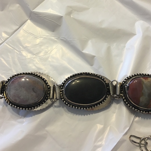 Gorgeous in-laid stone belt