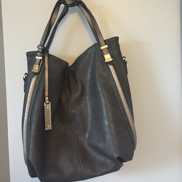 Friday sale reduced shipping! Grey Metallic Purse