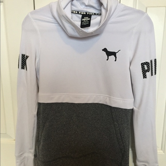 Pink cowel neck sweatshirt!