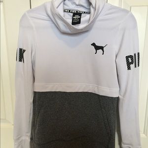 Pink cowel neck sweatshirt!