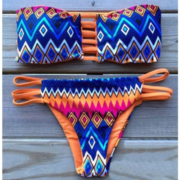 Free People Other - NWT colorful bikini FINAL PRICE