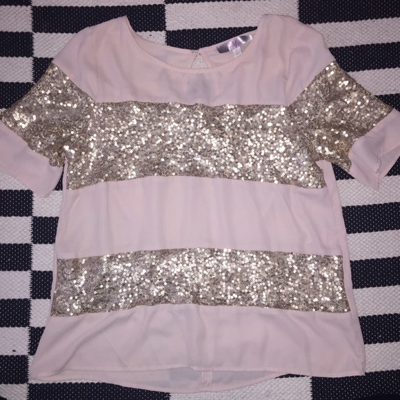 Two beaded Francescas chiffon tops! - Picture 2 of 3