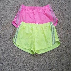 2 Pairs Danskin Running Shorts