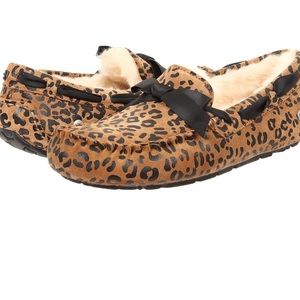 UGG AUSTRALIA DAKOTA LEOPARD CHESTNUT SIZE 7
