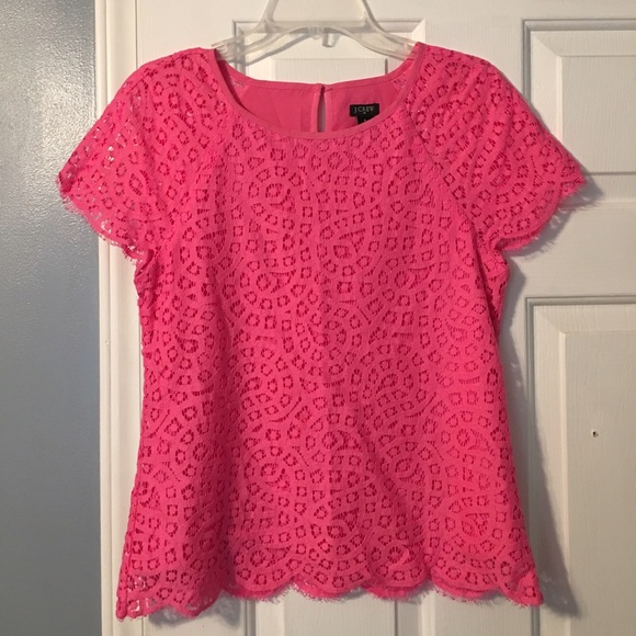 SOLD J Crew Lace Top
