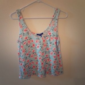 Floral tank top