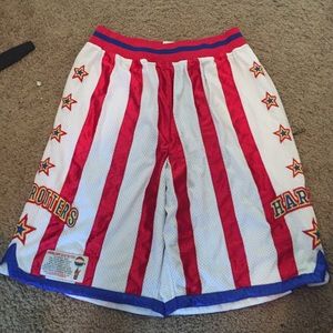 Harlem Globetrotters authentic basketball shorts