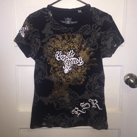 Rebel Spirit women's rocker shirt