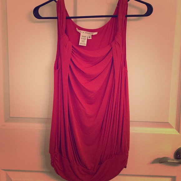 Burnt orange max studio tank