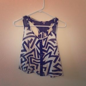 Crop tank top