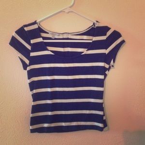 Stripped sailor top
