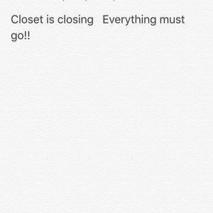 Make offers , everything must go!!