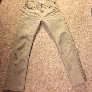 Levi's Kakki Jeans Slim fit