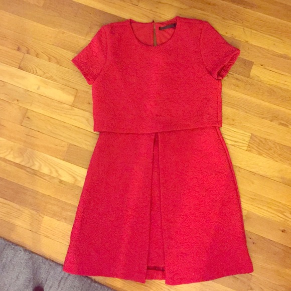 Zara jacquard dress (TRF)