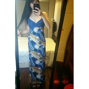 NWOT Custom made maxi dress