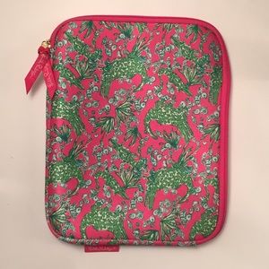 Authentic Lilly Pulitzer IPad Sleeve