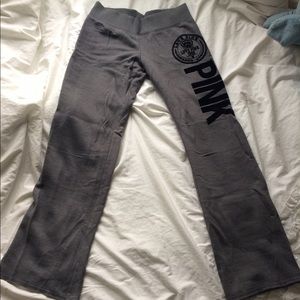 Gray boot cut Victoria's Secret sweatpants