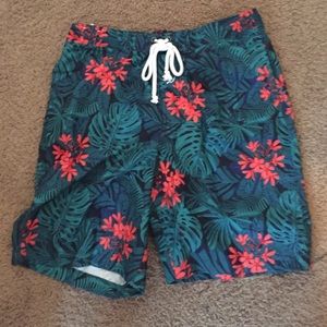 Men's bathing swim trunks suit medium