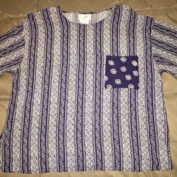Patterned Blouse