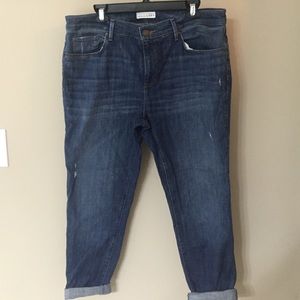 Relaxed skinny loft size 12 jeans