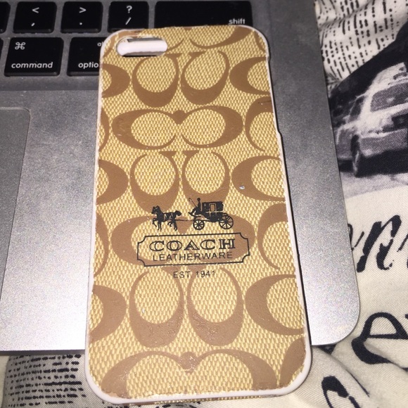 Coach iPhone 5s  and 5 case