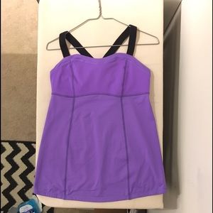 Lululemon Athletica purple top
